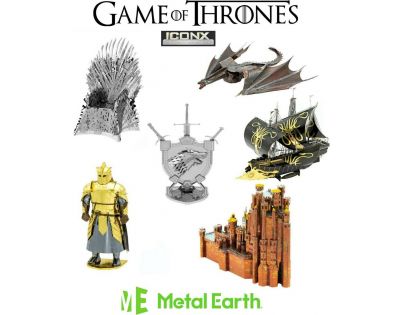 Metal Earth 3D Puzzle Hra o trůny Drak 56 dílků
