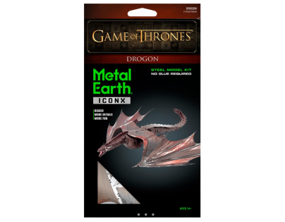 Metal Earth 3D Puzzle Hra o trůny Drak 56 dílků