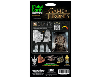 Metal Earth Hra o trůny Železný trůn