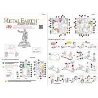 Metal Earth 3D Puzzle Marvel Iron Man 85 dílků 5