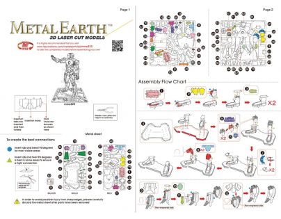 Metal Earth 3D Puzzle Marvel Iron Man 85 dílků