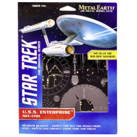 Metal Earth 3D Puzzle ST USS Enterprise NCC-1701 24 dílků 6