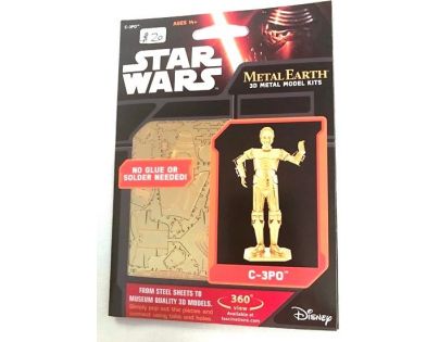 Metal Earth Star Wars Gold C-3PO