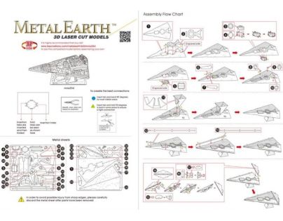 Metal Earth Star Wars Imperial Star Destroyer