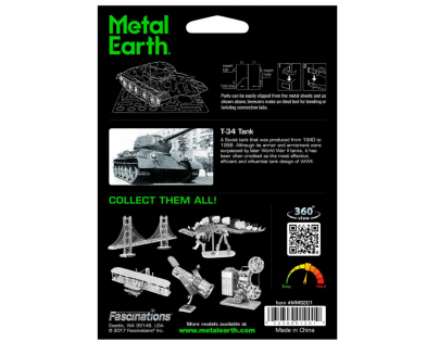 Metal Earth T-34 Tank