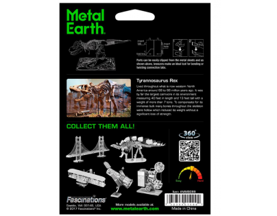 Metal Earth 3D Puzzle T-Rex Skeleton