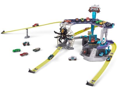 Metal Machines Pavoučí garáž Spider Strike - Poškozený obal