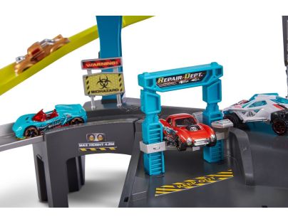 Metal Machines Pavoučí garáž Spider Strike - Poškozený obal