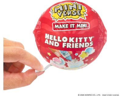 MGA's Miniverse – Make it Mini Hello Kitty, série 4, PDQ
