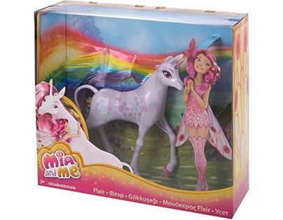 Mattel Mia and Me Kolekce jednorožců - Flair