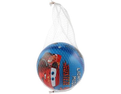 Míč Cars nafouknutý 23 cm v síťce
