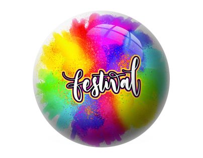 Míč festival barev 22 cm