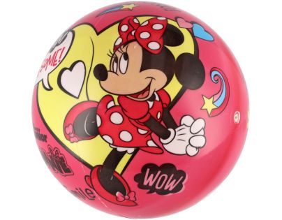 Míč Minnie nafouknutý 23 cm v síťce