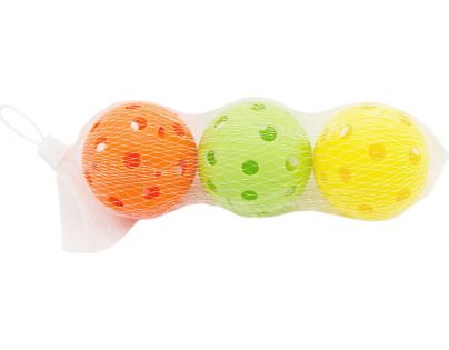 Míček florbalový 3ks, 7,2 cm