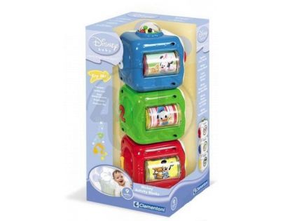 Clementoni 14560.7 - Mickey kostky s aktivitami a se zvukem