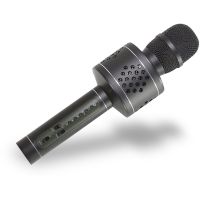 Mikrofon Karaoke Bluetooth černý 2