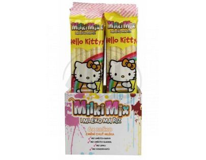 MilkiMix mléčná brčka 6-pack Hello Kitty – Vanilka