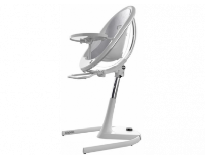 Mima Židlička Moon 2G chrom průhledná s opěrkou nohou Poškozený obal