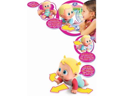 Miminko Bouncin Babies lezoucí Baniel a Bounie Pojď k mamince Holčička