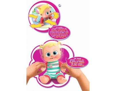 Miminko Bouncin Babies lezoucí Baniel a Bounie Pojď k mamince Holčička