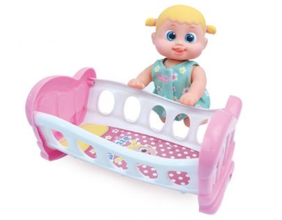 Miminko Bouncin Babies v postýlce Bounie