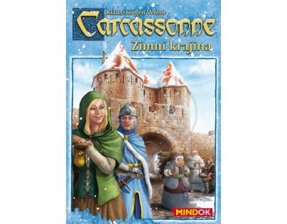 Carcassone: Zimní krajina