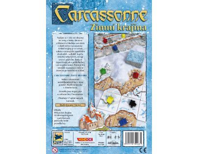 Carcassone: Zimní krajina