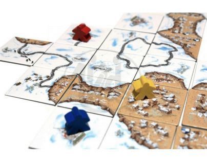 Carcassone: Zimní krajina