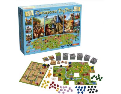 Mindok Carcassonne Big Box Základní hra + 11 rozšíření Verze 1