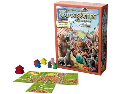 Mindok Carcassonne 10. rozšíření Cirkus
