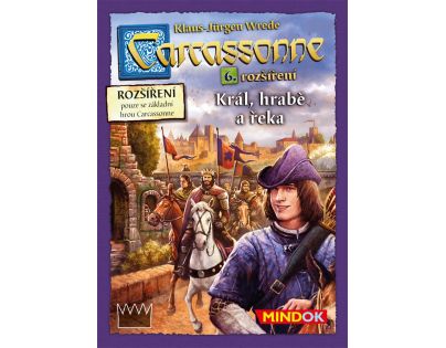 Mindok Carcassonne 6. rozšíření Král, hrabě a řeka