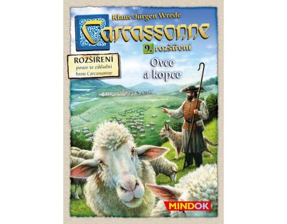 Mindok Carcassonne 9. rozšíření Ovce a kopce