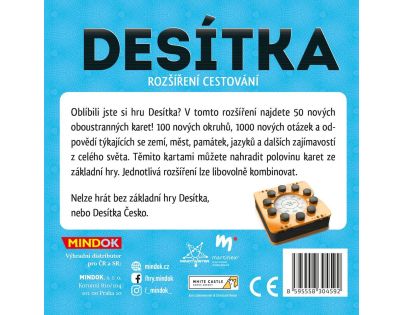 Mindok Desítka rozšíření Cestování - Poškozený obal