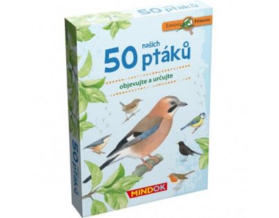 Mindok Expedice příroda 50 našich ptáků