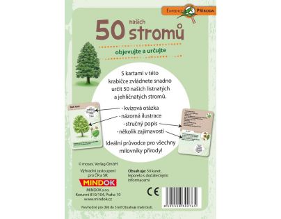 Mindok Expedice příroda 50 našich stromů
