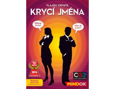 Mindok Krycí jména - Poškozený obal 