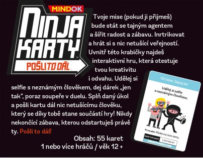 Mindok Ninja karty