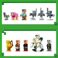 LEGO® Minecraft® 21596 Útok Mága na vesnici 6