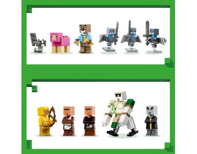 LEGO® Minecraft® 21596 Útok Mága na vesnici