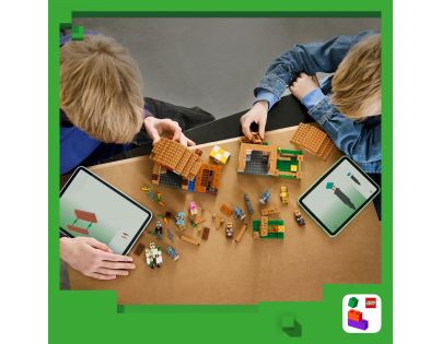LEGO® Minecraft® 21596 Útok Mága na vesnici