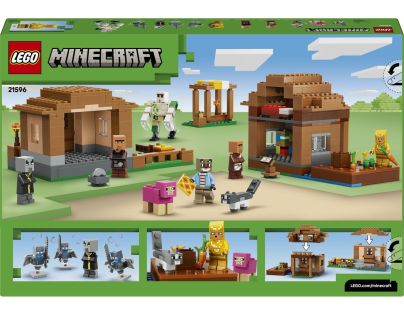 LEGO® Minecraft® 21596 Útok Mága na vesnici