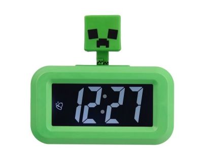 Minecraft budík Creeper mini