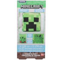 Minecraft Creeper deska s polštářem 3