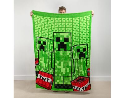 Minecraft Creeper deska s polštářem
