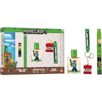 Minecraft dárkový set EDT 50 ml + náramek + klíčenka