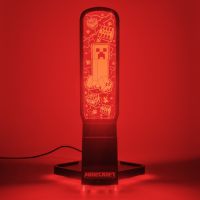 Minecraft držák sluchátek se světlem