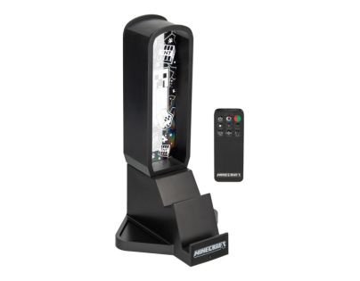 Minecraft držák sluchátek se světlem