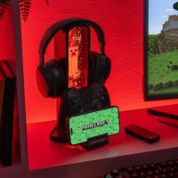 Minecraft držák sluchátek se světlem 6