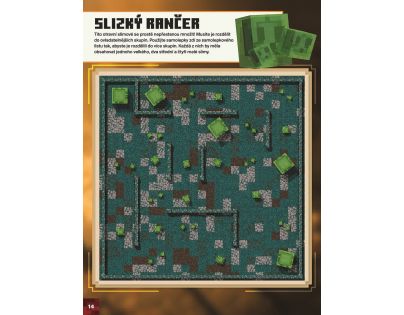 Egmont Minecraft Dungeons Kniha přežití se samolepkami
