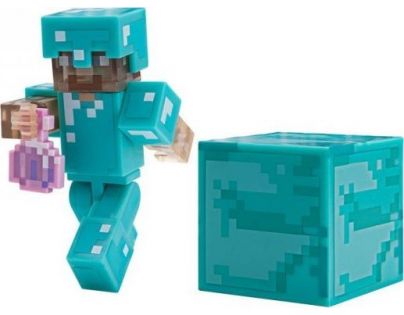 Minecraft figurka Steve s elixírem neviditelnosti